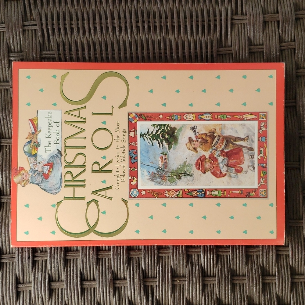 Christmas Carols Book. Christmas Carol. Holiday Christmas Decor